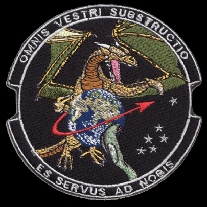 OCCULT MISSION: Allegiance to the dragon is common among military/intelligence space units.