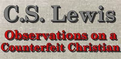 CS LEWIS: Observations