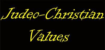 Judeo-Christian values